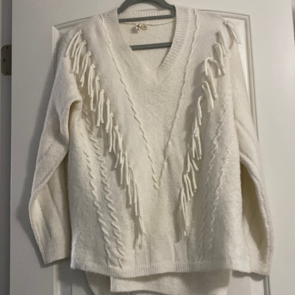 Super soft fringed My Beloved sweater